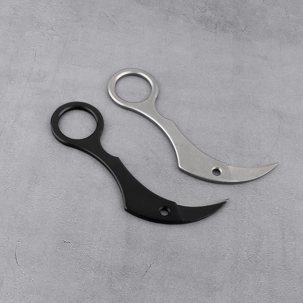 Нож Karambit с фиксированным лезвием D2 многофункциональный карманный нож olecranon для