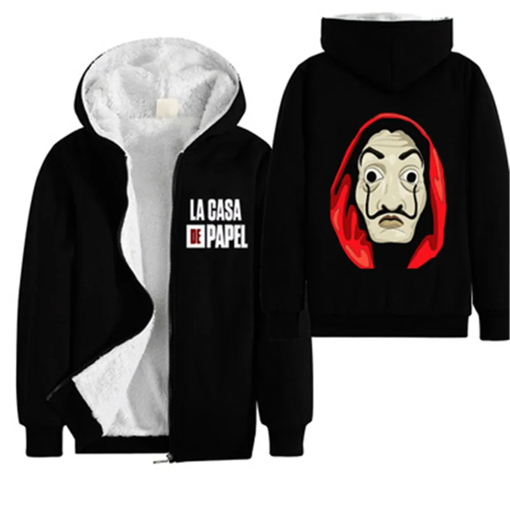 Зимний костюм для костюмированной вечеринки с надписью Money Heist Dali The Paper House Salvador