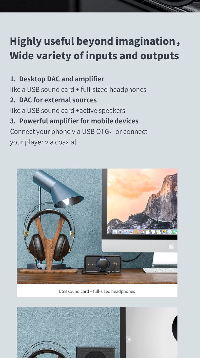 FiiO K5 Pro HiFi аудио усилитель AK4493EQ 768 к/32 бит DSD декодирование Deskstop AMP PCM DAC коаксиальный RCA вход, DAC