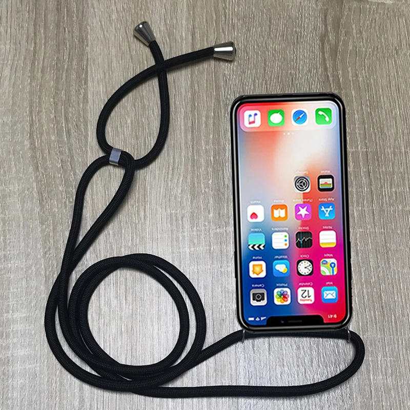 

Cross Shoulder Strap Case for Samsung Galaxy A01 A10 A10S A10E A20 A20S A20E A21 A70E M31 A31 Xcover PRO M11 Necklace Cover