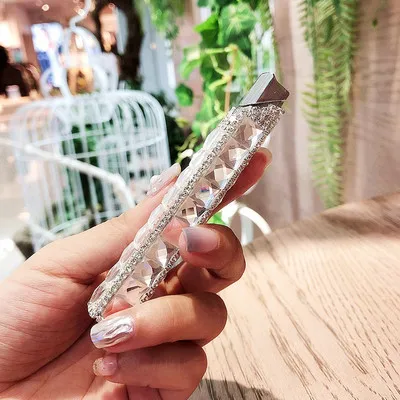 Милые женские тонкие газовые зажигалки, стразы, зажигалка для сигарет, повторная надувная Зажигалка 9,5 см