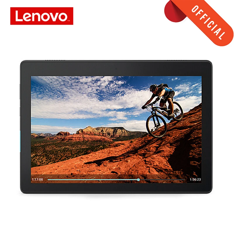 Lenovo планшет с 10 1 дюймовым дисплеем HD ОЗУ 2 Гб ПЗУ 16 Android 9 0 Wi Fi 4850 мАч|Планшеты| |