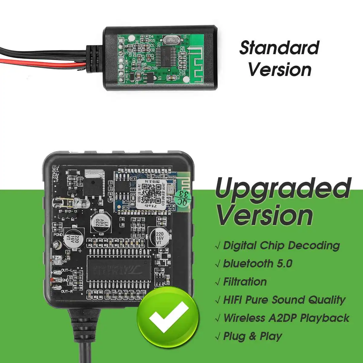 Bluetooth Aux-приемник Кабельный адаптер для ALPINE KCA-121B Hifi Качество 9887/105/117/9855/305S