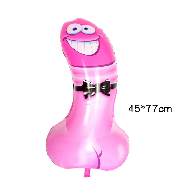 Big Willy Foil Balloon Inflatable Penis Boobs Ballons Bachelorette Party Bride To Be Globos Hen Night Adult Supplies | Дом и сад