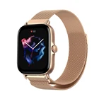 Магнитный ремешок для смарт-часов Xiaomi Mi Watch Color 2 Mibro Air, металлический браслет для Huami Amazfit GTS 3 GTR 3 Zepp E Z