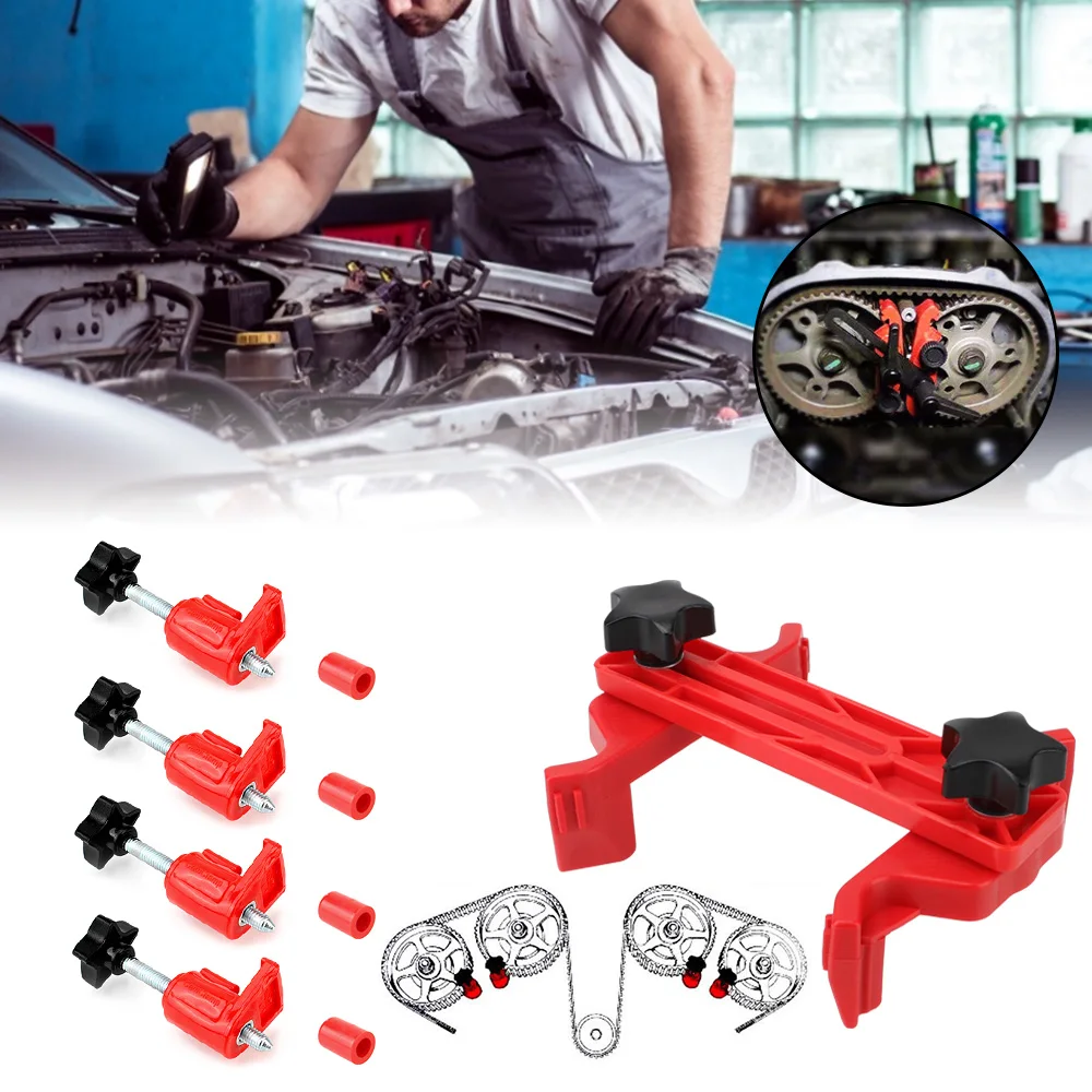 

1 set of Car Engine Cam Timing Locking Tool Universal Car Master Cam Clamp Kit Auto Accessories Camshaft Lock Holder