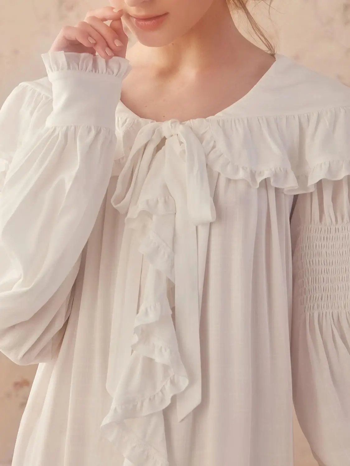 Женская Классическая ночная рубашка|Ночные сорочки и пижамы| |