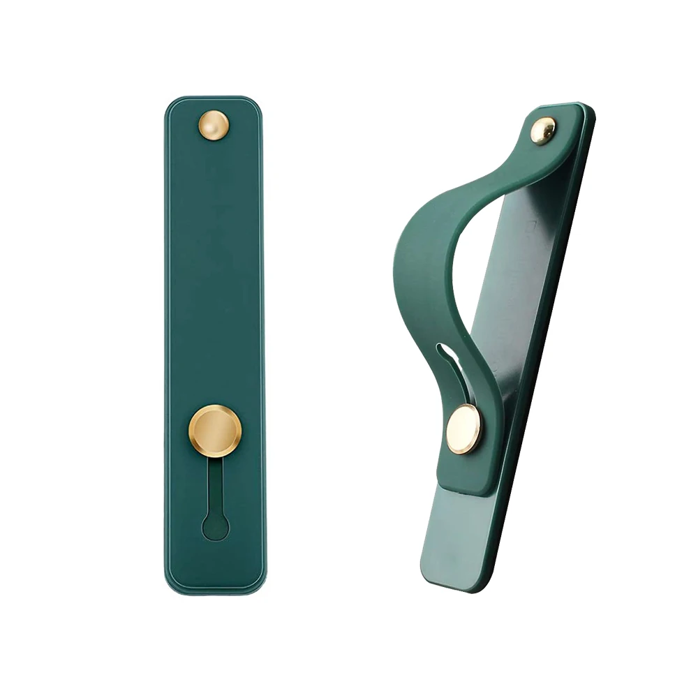 

Phone Grip Holder Cell Phone Grip Strap Telescopic Phone Finger Strap Stand Universal Finger Kickstand for IPhone 11 12 Xiaomi