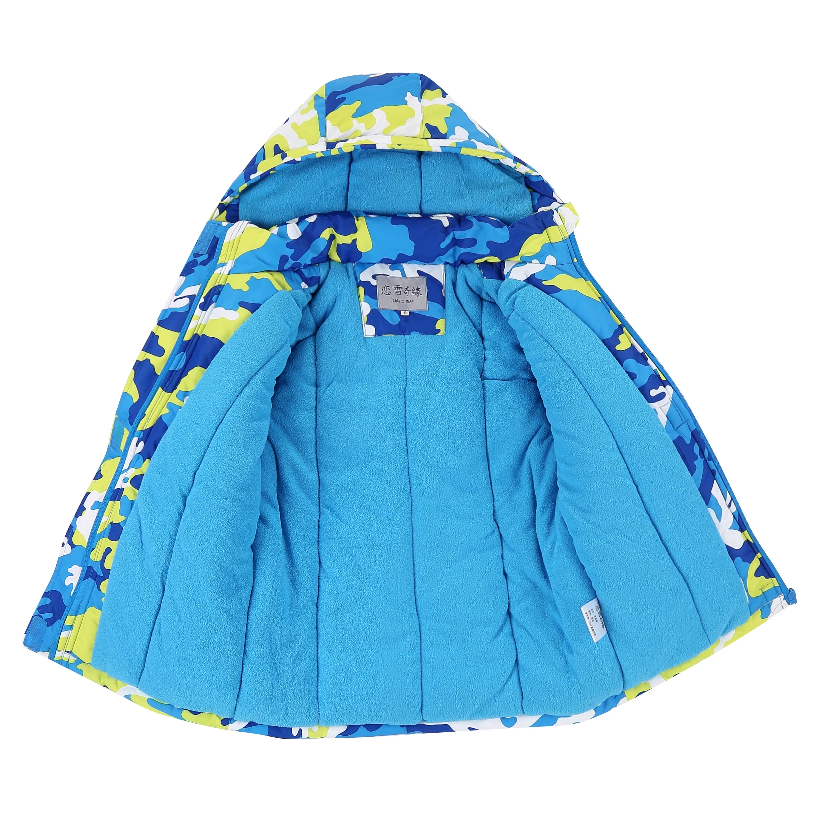 Лыжный костюм для мальчиков и девочек водонепроницаемые штаны куртка утепленный