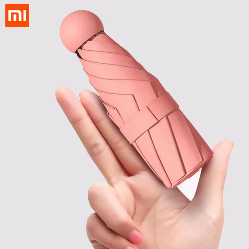 

New xiaomi zuotou fashionable, simple, portable, sun proof, UV proof, sunny umbrella, folding capsule umbrella
