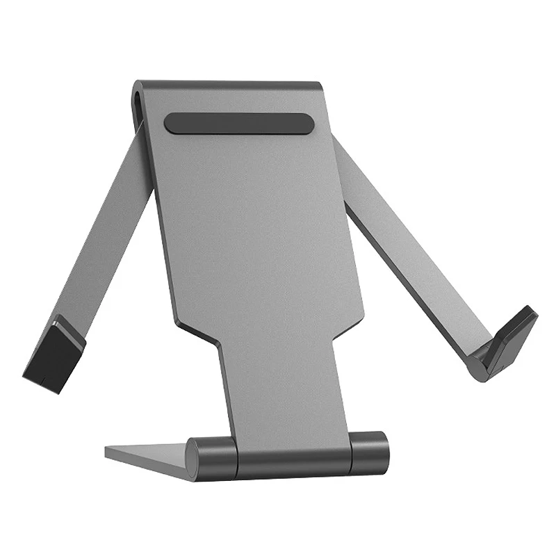 

1pc Aluminum Alloy Mobile Phone Holder Stand Tablet Stand for iPhone Desk Cell Phone Holder Stand Portable Mobile Holder