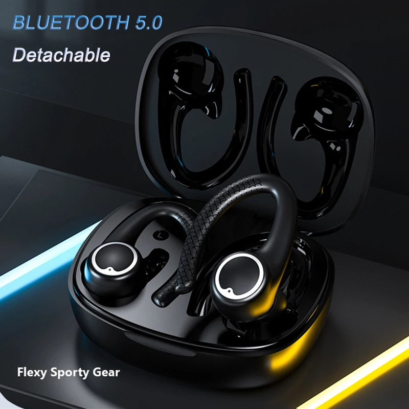 

Earphones Bluetooth Wireless Sport Waterproof Headphone For Smartphone With Microphone TWS Headset Touch Control Hifi Earbuds