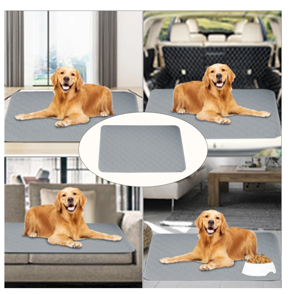 Летний охлаждающий коврик для домашних животных льда холодный шелк влагостойкий