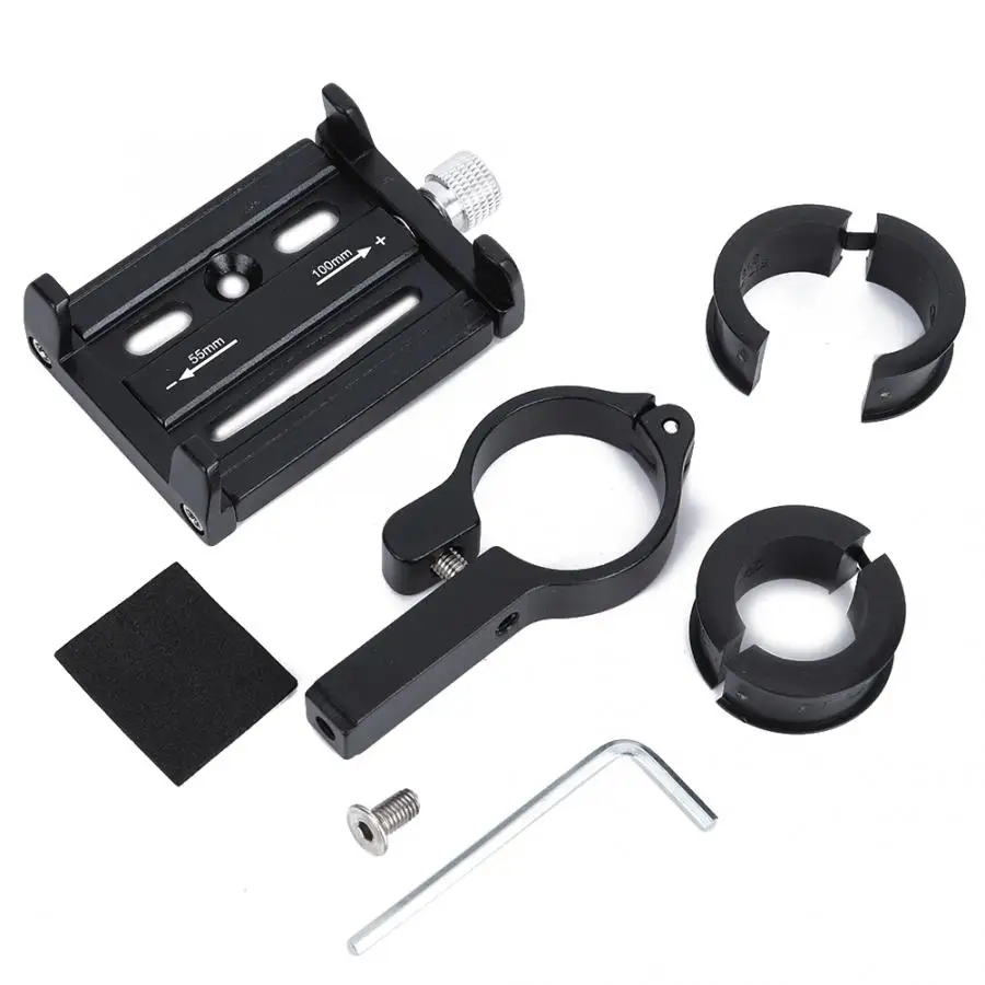 Алюминий велосипед мобильный телефон держатель Регулируемый велосипедный для