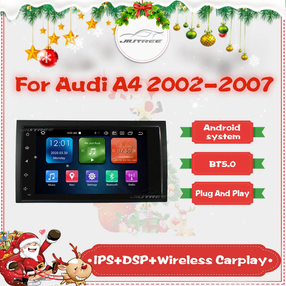 

8 inch Android Car Radio For Audi A4 2002-2007 Car GPS Navigation Head Unit Multimedia DVD Player Auto Radio Audio Receiver