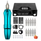 Ротационная тату-машинка с картриджем, набор для тату-машинки, ротационная тату-машинка, источник питания