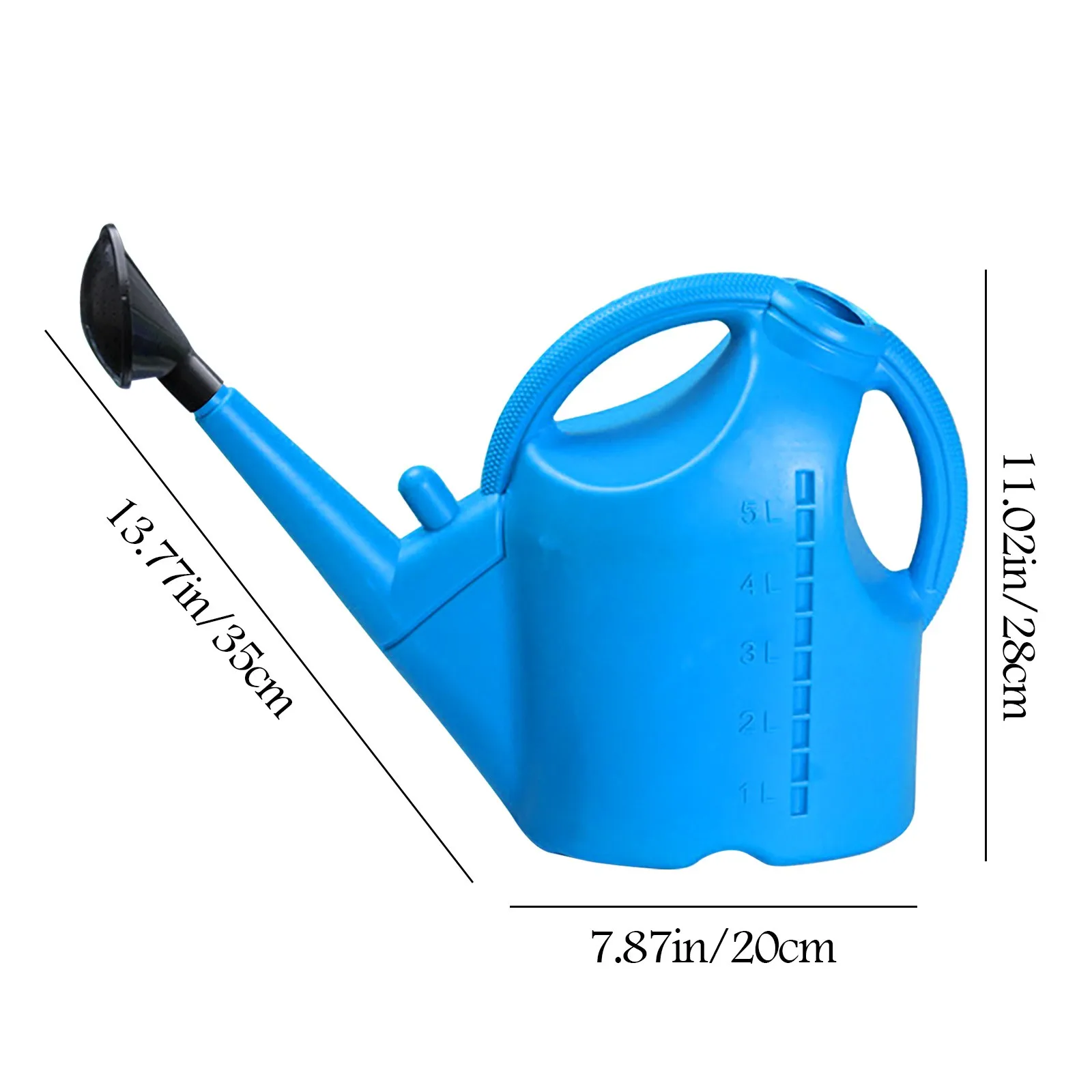 

5L Detachable Watering Can Large Capacity Watering Can for Indoor Outdoor Garden Regadera de gran capacidad Garden Water Cans