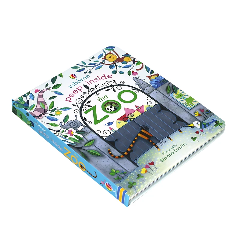 Детская книга для чтения с 3d-изображением животных | Канцтовары офиса и дома