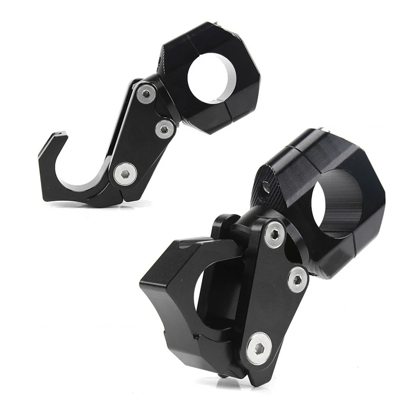 

Universal Aluminum Handlebar Hook Motorcycle Folding Hook Electric Bike Luggage Helmet Hook Holder Accessories