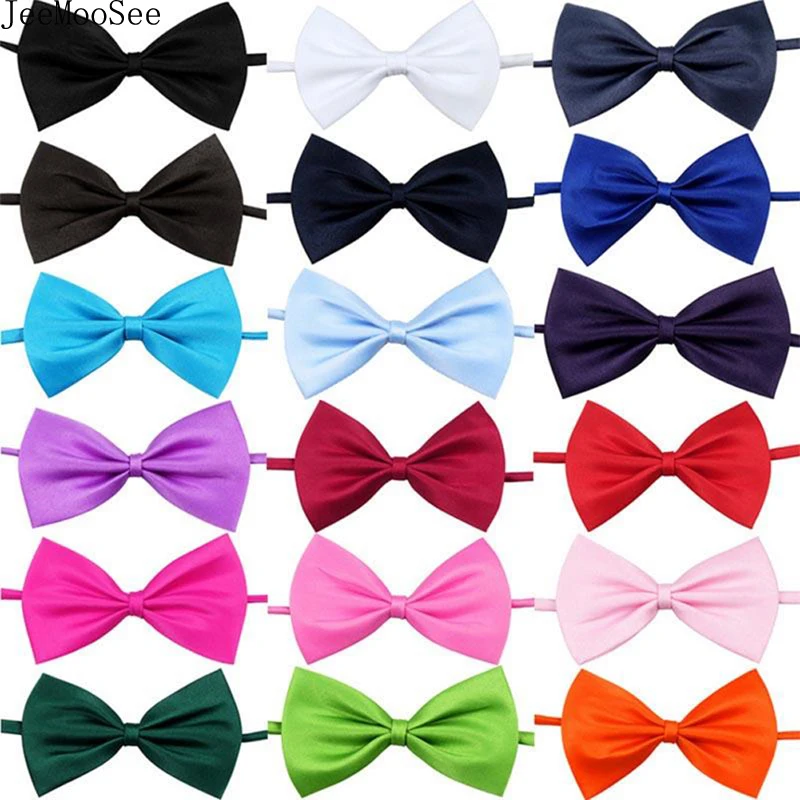 21 цвет 50 шт./лот регулируемый галстук бабочка для собаки кошки шеи щенка питомца