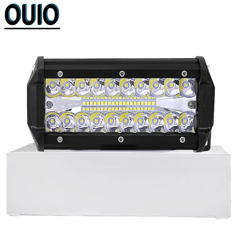 120 Вт 7 дюймов комбо для автомобильной работы светильник Автомобильный