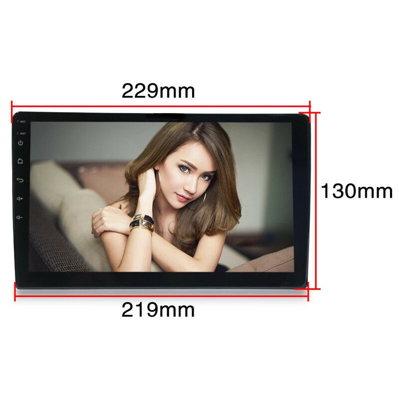 Автомобильный mp5 плеер 9 дюймов Android 1 1Din HD Press Sn Гб + 16 ГБ Wi Fi Bluetooth GPS навигация