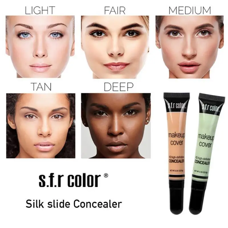 Водостойкий крем-консилер для жирной кожи 11 цветов | Красота и здоровье