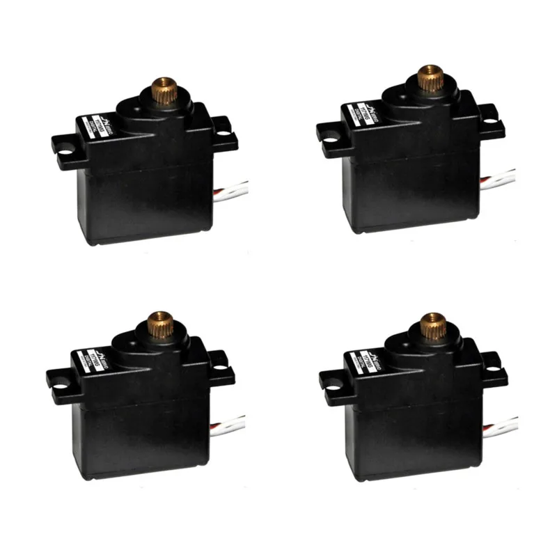 4 шт JX Servo PDI 1171MG 17g цифрового металлического подшипника Шестерни железного