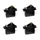 4 шт JX Servo PDI-1171MG 17g цифрового металлического подшипника Шестерни железного сердечника Servo 3,5 кг аэрокамера для дистанционно управляемого самолета вертолета автомобиля робота Комплектующие для самостоятельной сборки