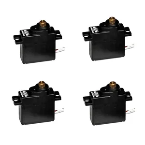 4 шт JX Servo PDI-1171MG 17g цифрового металлического подшипника Шестерни железного сердечника Servo 3,5 кг аэрокамера для дистанционно управляемого самолета вертолета автомобиля робота Комплектующие для самостоятельной сборки