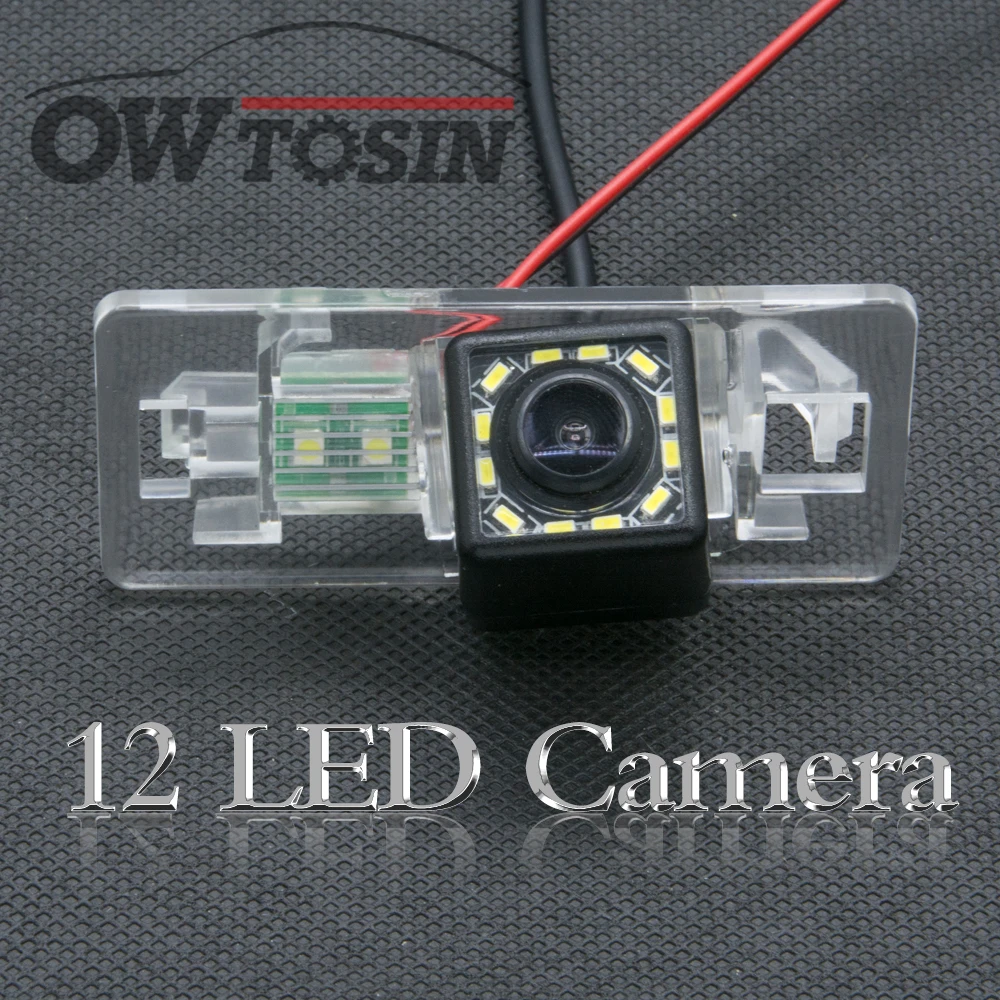 12 Светодиодный светильник задний вид автомобиля камера для Audi A1 A3 S3 A4 S4 RS4 A5 A6 S6 A6L
