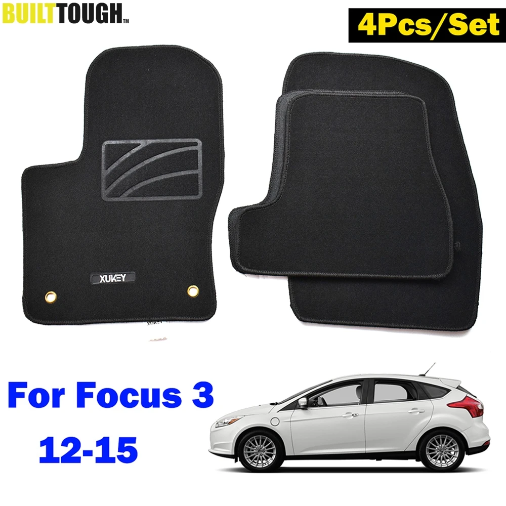 Индивидуальный автомобильный коврик для Ford Focus 3 MK3 2011 2018 LHD специальный