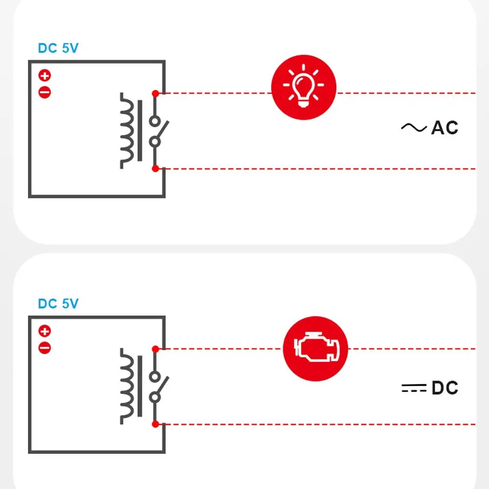 Интеллектуальное реле Itead SONOFF RE5V1C Wi Fi DIY переключатель 5 в пост. Тока низкий