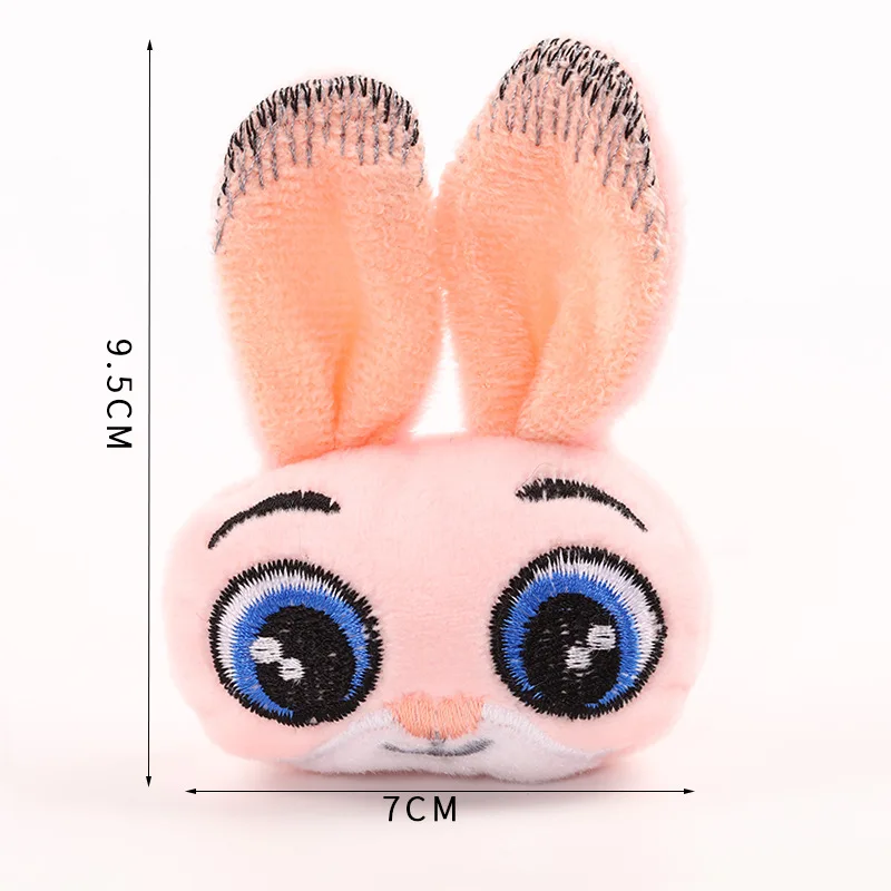 10 шт./лот сделай сам плюшевые Мультяшные кролики мягкие нашивки аппликации для