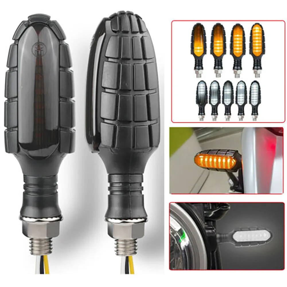 

Light Led Turn Signal Parts Replacement Water Blinker 1.5W 12v 2x 3000K-6000K