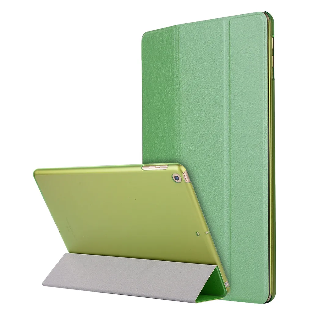 Green Жесткий чехол из ПК Жесткий Чехол для ipad 10," 7-го поколения чехол для планшета Прочный и моющийся для apple ipad Авто Пробуждение - Цвет: Green