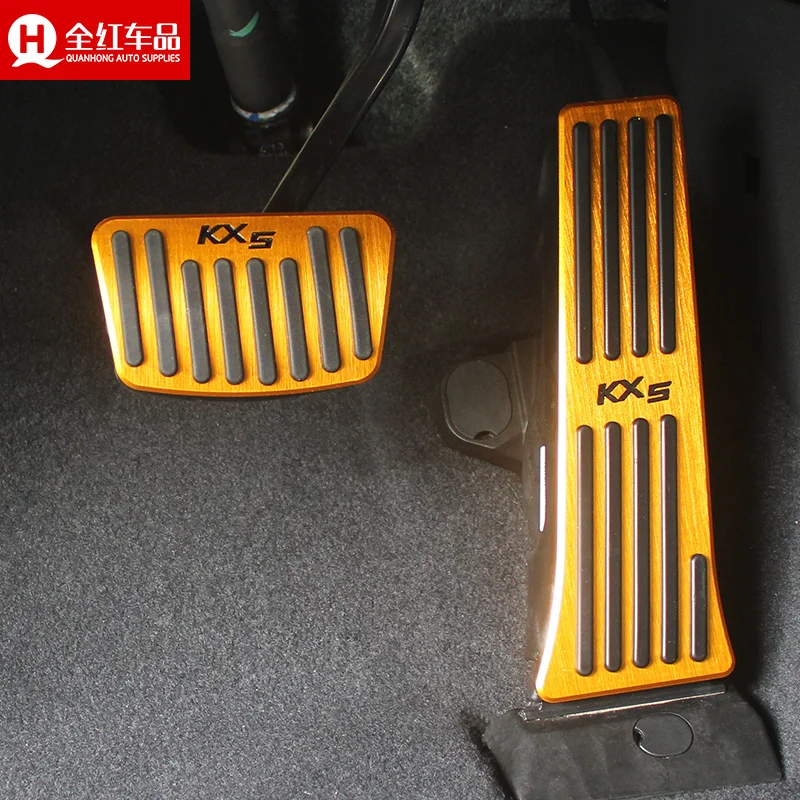 Подставка для ног топливного тормоза нескользящая Накладка педали акселератора