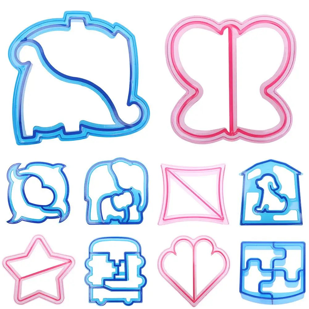 

Lunch DIY Sandwiches Cutter Mould Food Cutting Die Bread Biscuits Mold Gift