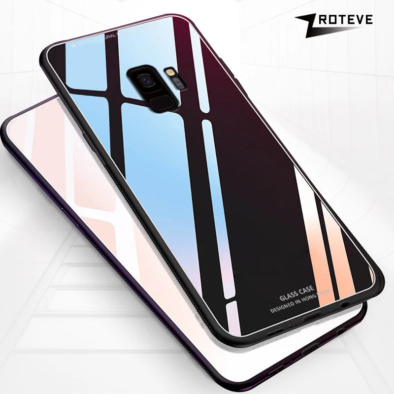 Чехол для Samsung Galaxy J4 J6 2018 Обложка пленка J8 чехол из закаленного стекла Plus
