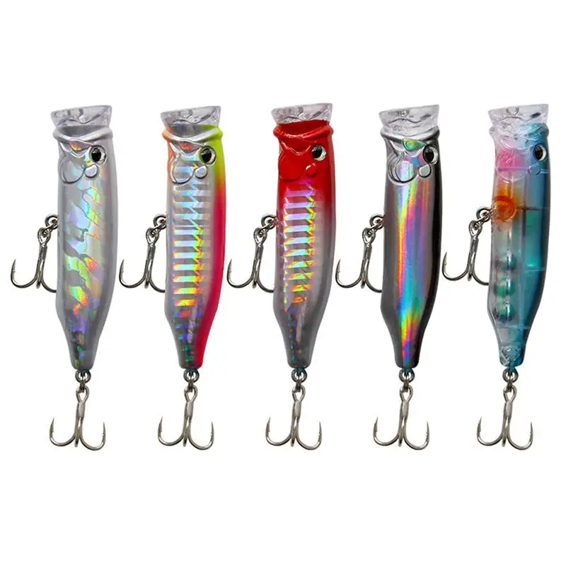 5 PC Fishing Baits Lifelike Creative Colorful Bait Artificial Fish Lures for Outdoor Trip Holiday | Спорт и развлечения
