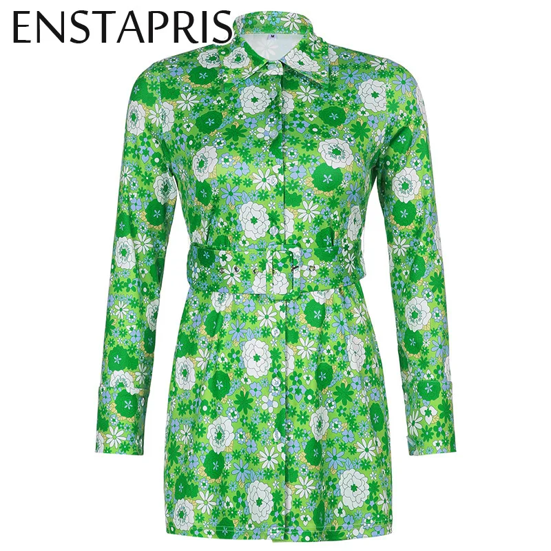 

Платье-рубашка женское ТРАПЕЦИЕВИДНОЕ с отложным воротником и длинным рукавом