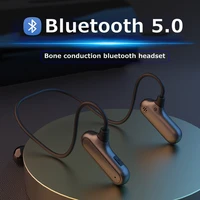 bone conduction headphones bluetooth wireless sports noise reduction sport earphone stereo hands free headset with microphone