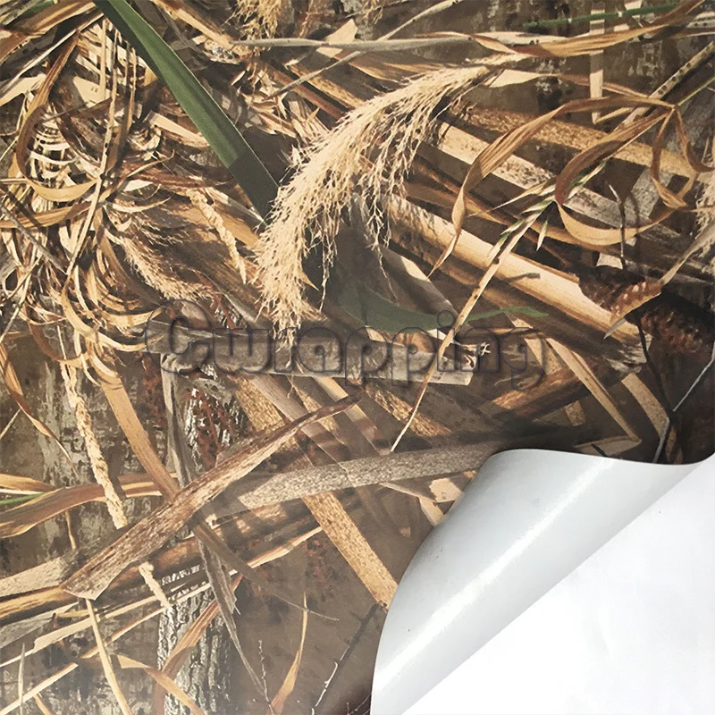 Тени травы Realtree камуфляж виниловая пленка обертывание с воздушными пузырьками для автомобиля Стайлинг клейкая наклейка для автомобиля мотоцикл наклейка упаковка
