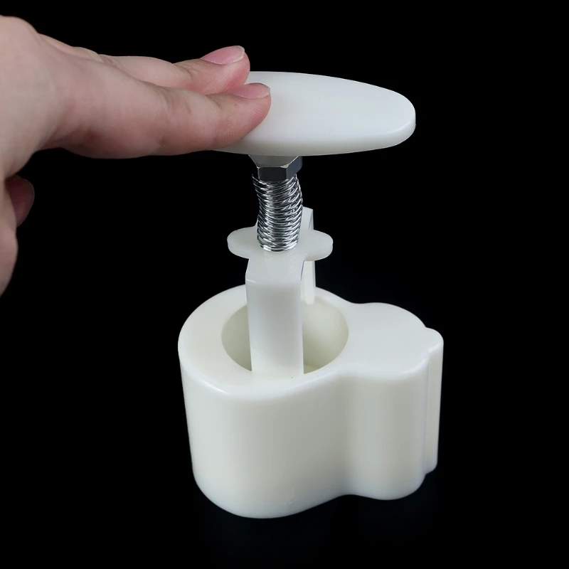 

X37E Plastic Mooncake Mold Gourd Stamp Biscuit Cookie Cutter Mould DIY Green Bean Cake Fondant Baking Tool