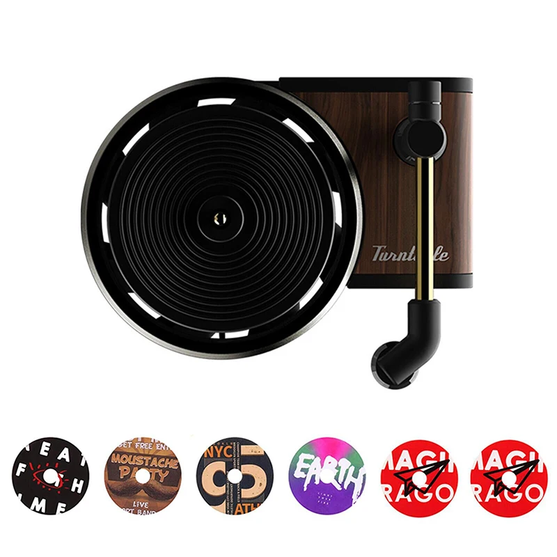 

Car Air Freshener Parfume Record Player Car Parfume Clip Vinyl Spin Phonograph Air Vent Outlet Smell For Auto Interior Accessori