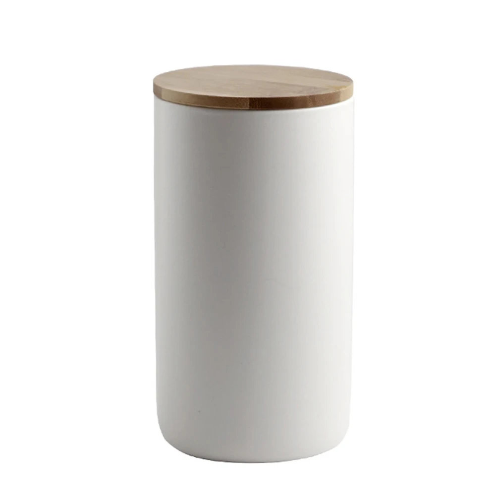 Newly Ceramic Utensil Storage Canisters Crock Coffee Container with Lid for Food Dry Goods Kitchen CLA88 | Дом и сад