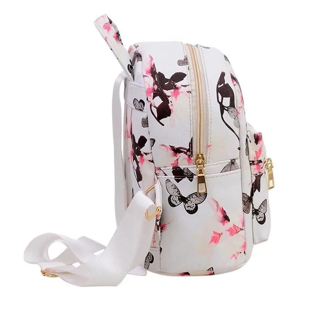 Мини-рюкзак для женщин из искусственной кожи 3 цвета, плечевая сумка для подростковых девушек и детей моды новинка маленький женский учебный заведения.