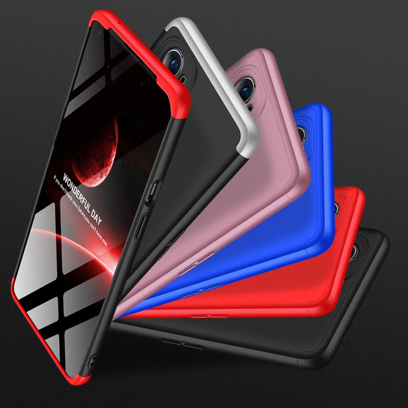 

KEYSION 3 in 1 Shockproof Phone Case For Oneplus 9 Pro 360 Full Protection Hard PC Back Cover For Oneplus 9