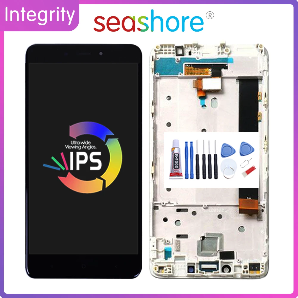 ЖК дисплей 5 дюймов с сенсорным экраном и дигитайзером для XIAOMI Redmi Note 4 Pro|Экраны