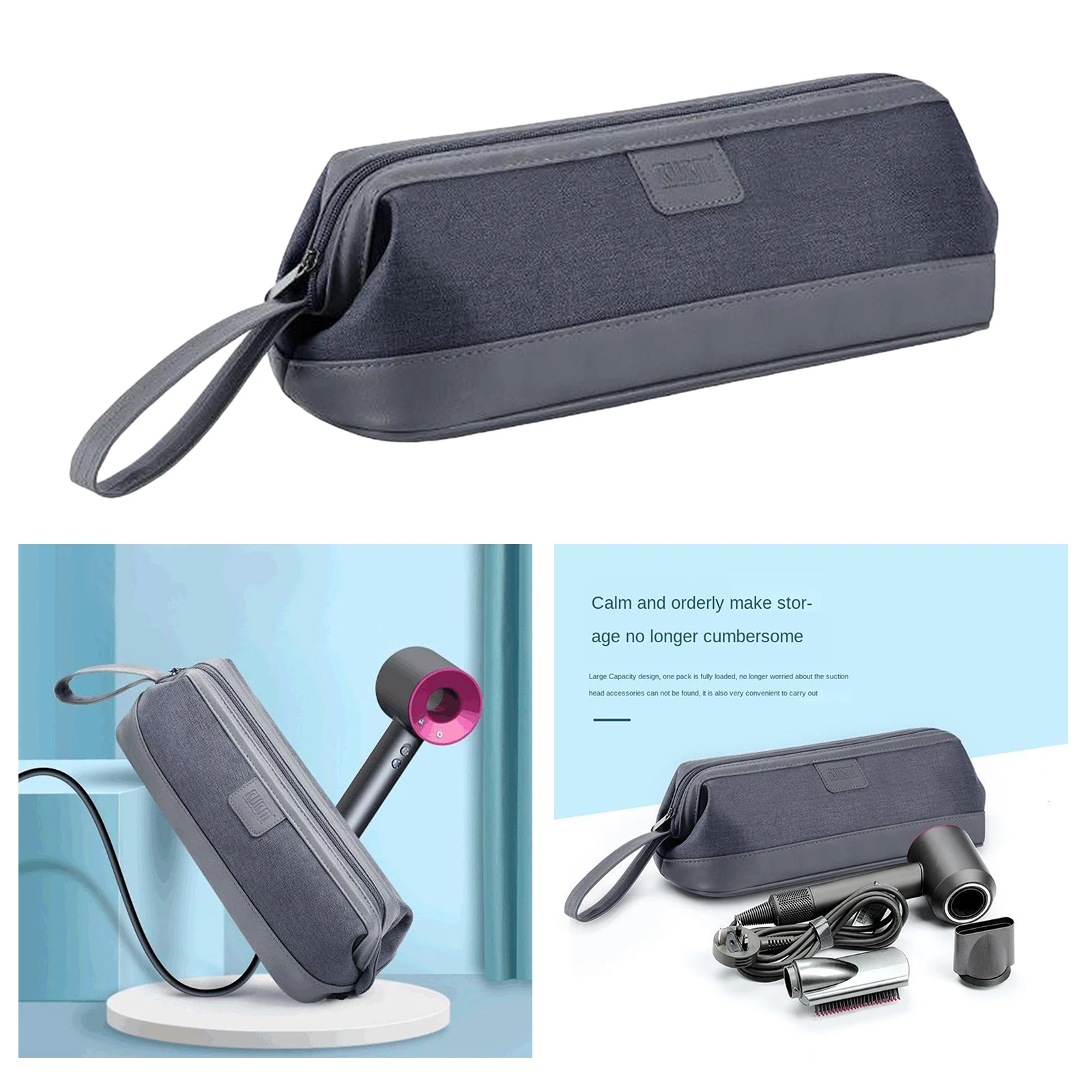 

Scratch-proof Hair Dryer Protective Bag Carrier Large Capacity for